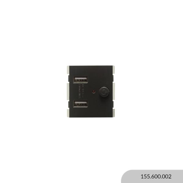 MÓDULO ATENEA TOMA CARGADOR USB 2.1A 5V
