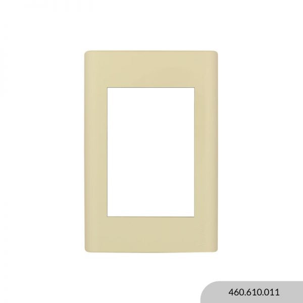 PLAQUETA REGGIO UP C/BAST. 3 MÓDULOS