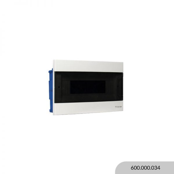 TABLERO EMBUTIR 12 MÓDULOS TAPA HUMO