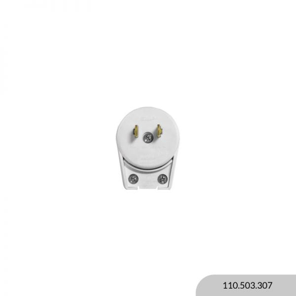FICHA AMER 2P 16A 130/250V PLANA