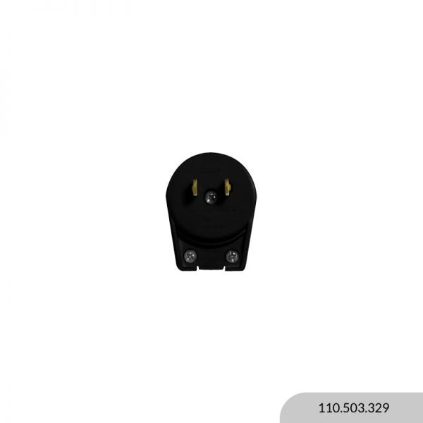 FICHA AMER 2P 16A 130/250V PLANA