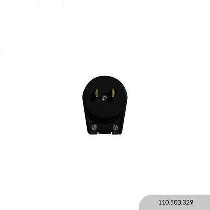 FICHA AMER 2P 16A 130/250V PLANA
