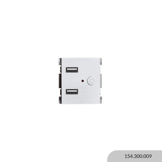 MÓDULO ATENEA TOMA CARGADOR USB 2.1A 5V