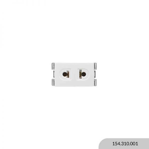 MÓDULO ATENEA TOMA EUROAMERICANO 2P 10/16A