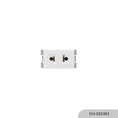 MÓDULO ATENEA TOMA EUROAMERICANO 2P 10/16A