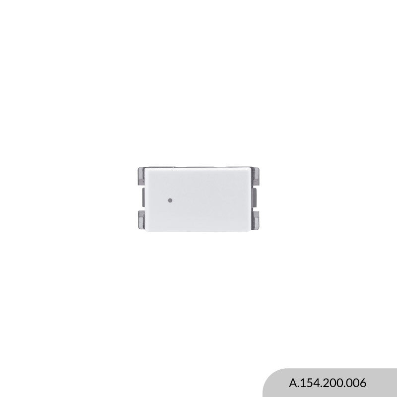 MÓDULO ATENEA INTERRUPTOR UNIPOLAR C/LED 10AX
