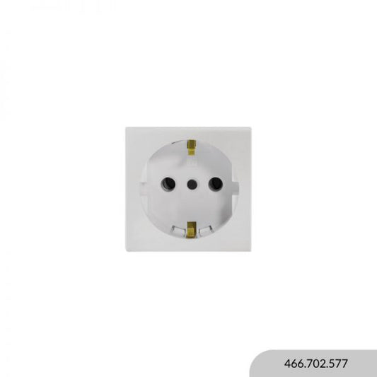 MÓDULO REGGIO SCHUKO 2P+T LAT. Y CENTRAL 16A
